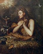 Domenico Tintoretto The Penitent Magdalene oil